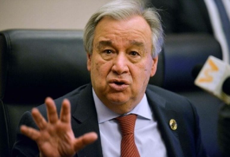 غوتيريش: احتلال فلسطين يجب أن ينتهي ورفض حل الدولتين غير مقبول