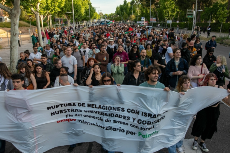 الحراك الطلابي الدولي يتوسع.. طلبة الجامعات الإسبانية يعتصمون دعما لفلسطين
